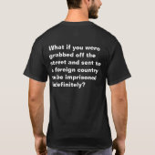 Deport dangerous convicts t-shirt (Achterkant)