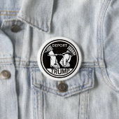 Deport de Donald Ronde Button 7,6 Cm (In situ)