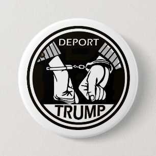 Deport de Donald Ronde Button 7,6 Cm