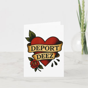 Deport Deez Ice Deportation protesteert tegen immi Kaart