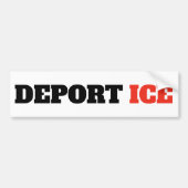 Deport ICE Anti Trump Bumpersticker (Voorkant)