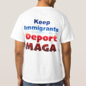 Deport MAGA Men's Value T-Shirt (Dos)