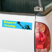 Deport Trump Anti Donald J bumper sticker GOP (Op Truck)