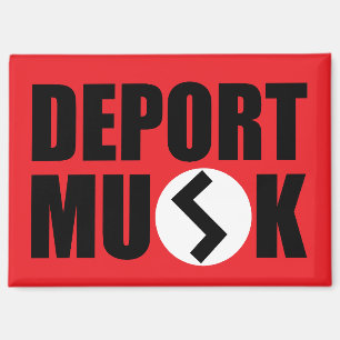Déporter Elon Musk Refridgerator Magnet