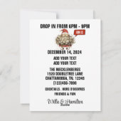 DÉPOSER DANS Carte Vacances Plat (Dos)