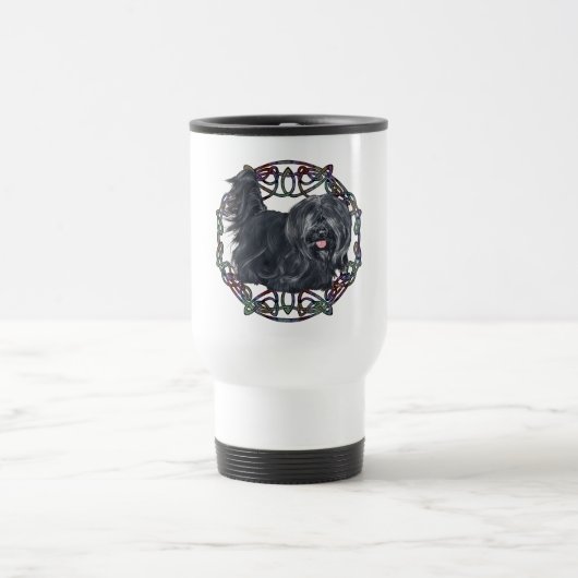 Déposez Ear Skye Terrier sur Travel Mug (Centre)