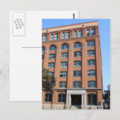 Depository voor boeken (6e Floor Museum) Briefkaart (Voorkant / Achterkant)