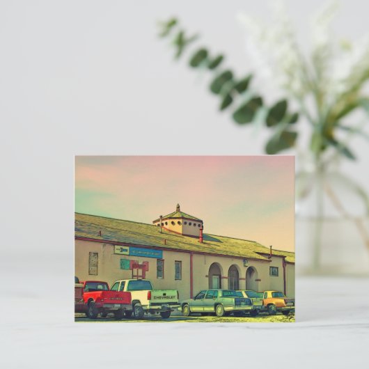 Depot, Alpine, TX Briefkaart (Staand voorkant)