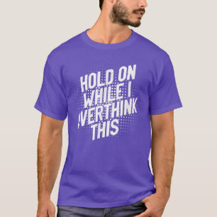 Depressie Angst citeert bewustwording van psychisc T-shirt