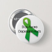 Depressie Awareness Button (Voorkant /achterkant)