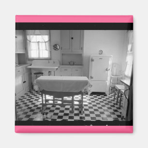 Depressie-Era Boerderij Kitchen Magneet
