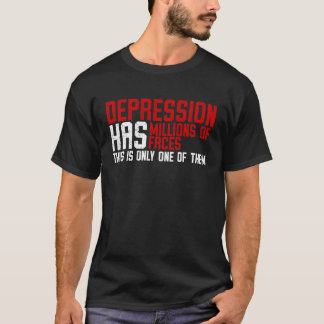 Depressie Geestelijke Gezondheid Bewustzijn T-shirt