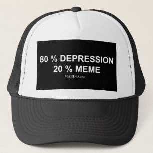 DEPRESSIE/MEME - Trekkerhoed Trucker Pet