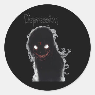 Depressie Sticker