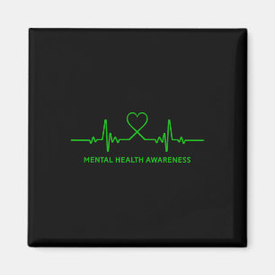 Depressie Zelfmoord Mental Health Awareness T-shir Magneet
