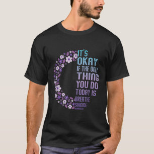 Depressiebewustzijn Zelfmoordpreventie T-shirt