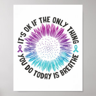 Depressiebewustzijn Zelfmoordpreventie Tank Top_5 Poster