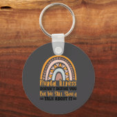 Depression Mental Illness Mental Health Awareness  Sleutelhanger (Voorkant)