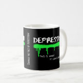 Dépression : Voilà À Quoi Ça Ressemble De Mug | CT (Devant droit)
