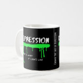 Dépression : Voilà À Quoi Ça Ressemble De Mug | CT (Devant gauche)
