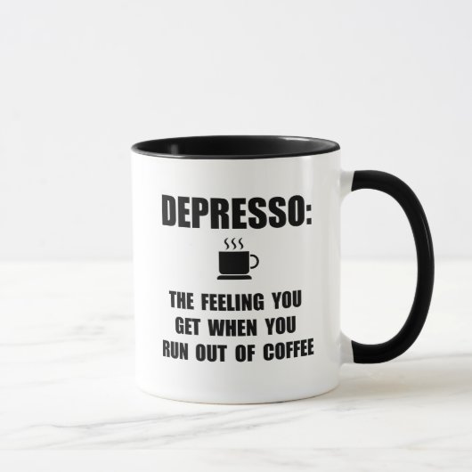 Depresso Coffee Mok (Rechts)