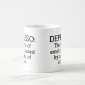 Depresso Drôle café Mug (Centre)