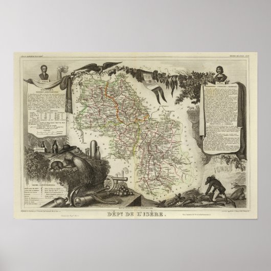 Dept about L'Isere Poster (Voorkant)