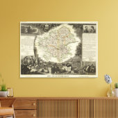 Dept alle slaapkamertjes canvas afdruk (Insitu (Woonkamer))