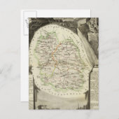 Dept any Lozere Briefkaart (Voorkant / Achterkant)