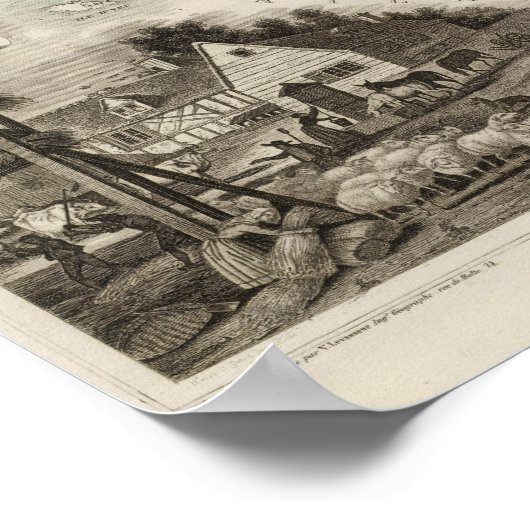 Dept. De La Vendee Poster (Hoek)