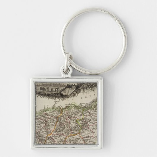 Dept Des Vosges Sleutelhanger (Voorkant)