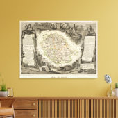 Dept Du Tarn Canvas Afdruk (Insitu (Woonkamer))