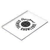 Dept. van algemene kennis notitieboek (Linkerzijde)