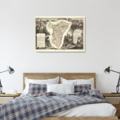 Dept. van de onderRijn Canvas Afdruk (Insitu (Slaapkamer))
