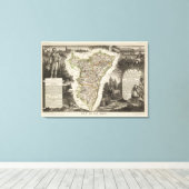Dept. van de onderRijn Canvas Afdruk (Insitu (Houten vloer))