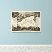 Dept van Pyrenees Orles Canvas Afdruk (Insitu (Houten vloer))