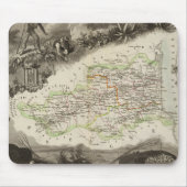 Dept van Pyrenees Orles Muismat (Voorkant)