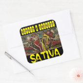 DEPUTY & SHERIFF SATIVA VIERKANTE STICKER (Envelop)