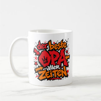 der beste opa aller zeiten graffiti 5 koffiemok