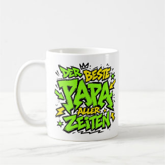 der bste papa aller zeiten graffiti 6 koffiemok