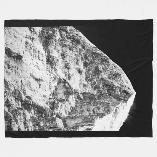 Der Eiger Custom Fleece Blanket, groot (Voorkant (Horizontaal))