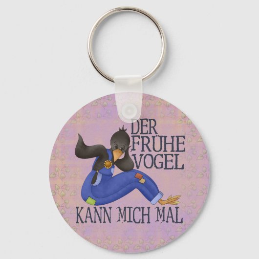 Der Frühe Vogel Sleutelhanger (Voorkant)