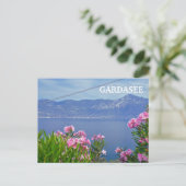 Der Gardasee-Italien Briefkaart (Staand voorkant)