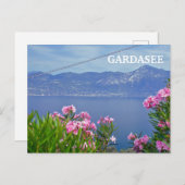 Der Gardasee-Italien Briefkaart (Voorkant / Achterkant)