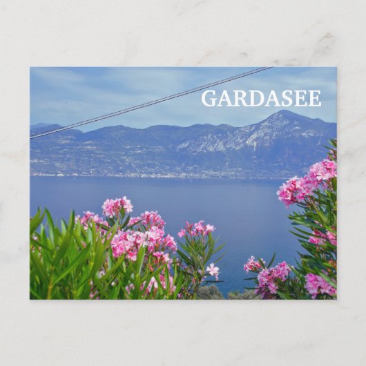 Der Gardasee-Italien Briefkaart (Voorkant)