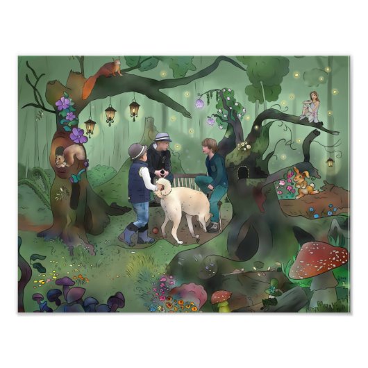 Der geheime Ort Fotodruck Foto Afdruk (Voorkant)