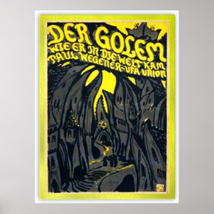 Der Golem, wie er in die Welt kam Poster