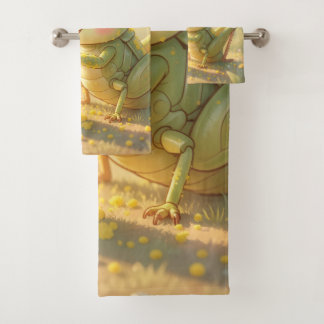 Der Grashüpfer und das Nektarkunstwerk Bad Handdoek