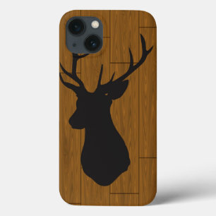 Der Head op hout iPhone 13 Hoesje