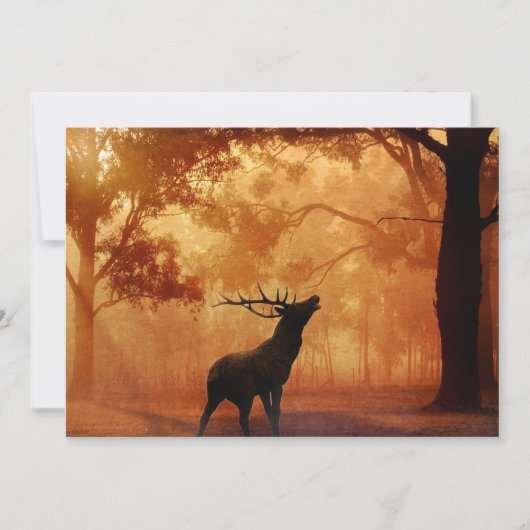 Der Hunter Antlers Kaart (Voorkant)